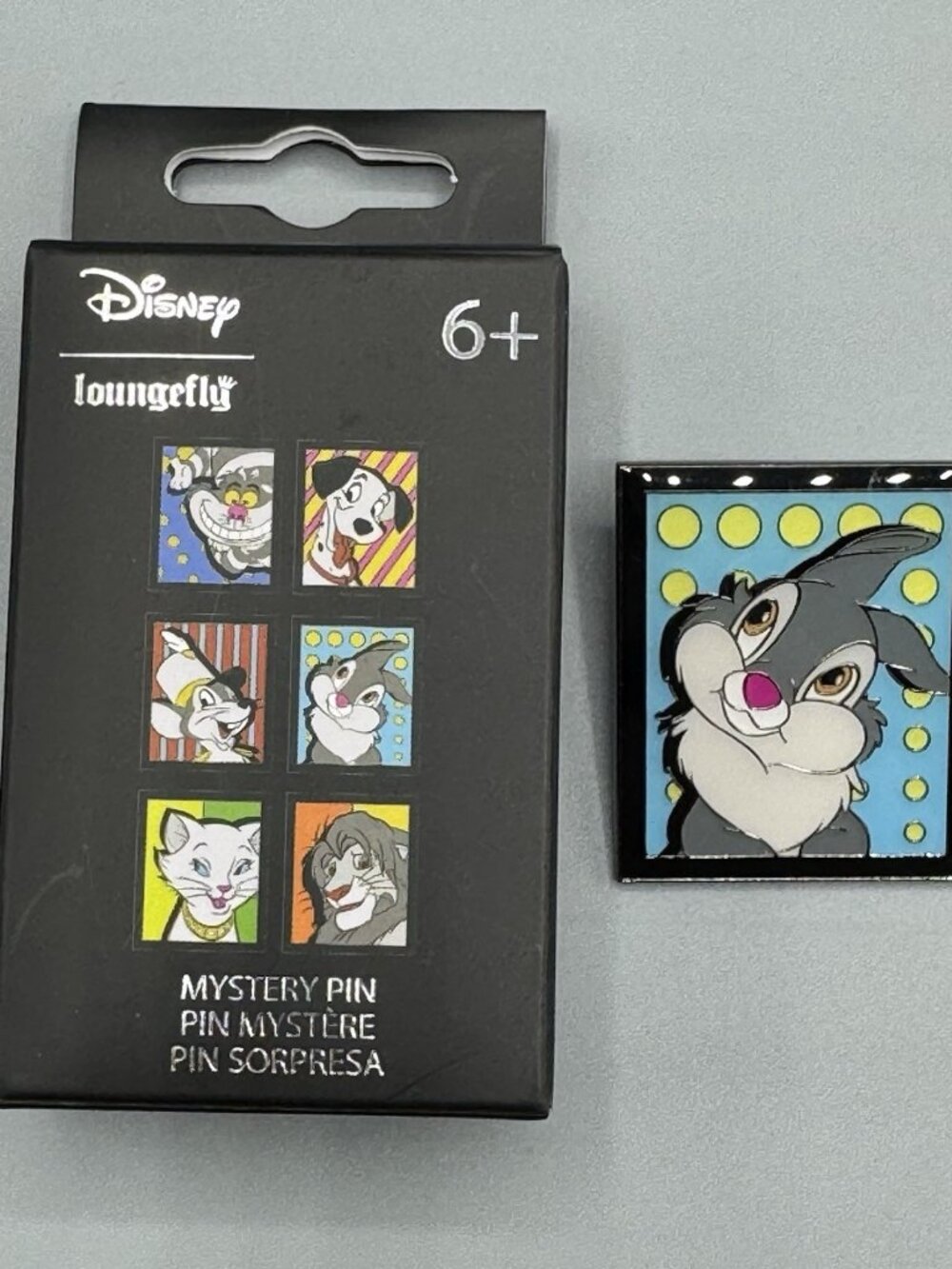 Loungefly Disney Pop Art Frame Blind Box Enamel Pin THUMPER New Open Box